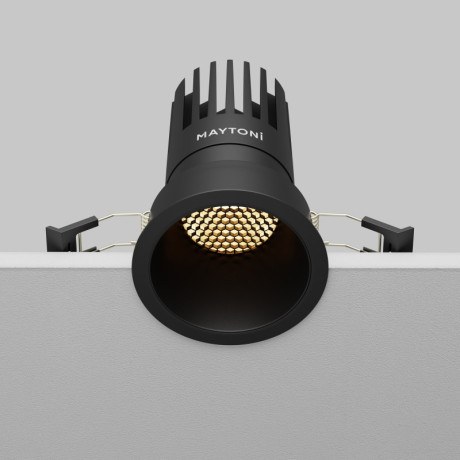 Встраиваемый светильник Maytoni Technical DL118-15W-2.7K-B