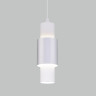 Подвесной светильник Eurosvet 50204/1 LED белый/матовое серебро