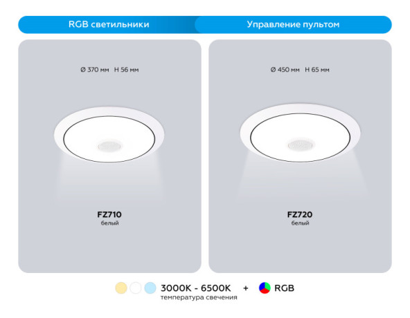 Накладной светильник Ambrella Light FZ720