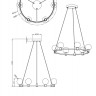 Подвесная люстра Freya FR4005PL-06G