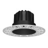 Встраиваемый светильник ITALLINE IT02-028 black 3000K