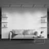 Светильник на шине Maytoni Technical TR141-2-6W3K-M-BS