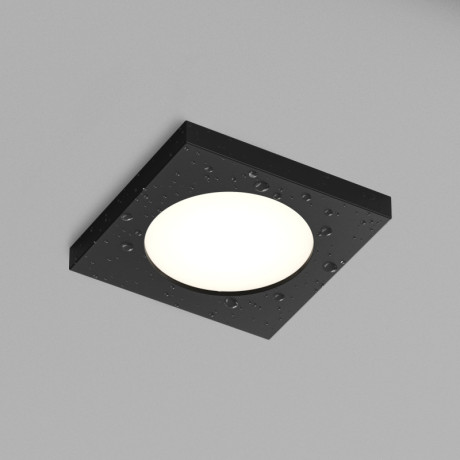 Влагозащищенный светильник Denkirs DK3015-BK