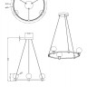 Подвесная люстра Freya FR4005PL-03B1