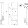 Подвесной светильник Ambrella Light LH55252
