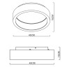 Накладной светильник ARTE Lamp A6245PL-1WH