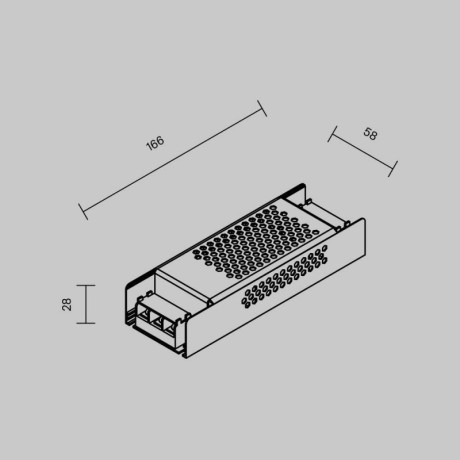 Блок питания для светодиодной ленты Maytoni Technical 821003
