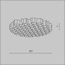 Антибликовая решетка Maytoni Technical HoneyComb-D24