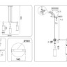 Подвесная люстра Ambrella Light LH55278