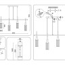 Подвесной светильник Ambrella Light LH55254