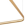 Подвесной светильник ITALLINE IT013-6024 gold 3000K
