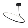 Подвесной светильник ITALLINE IT013-6025 black 3000K