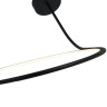 Подвесной светильник ITALLINE IT013-6025 black 3000K