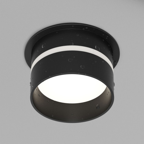 Влагозащищенный светильник Denkirs DK2404-BK