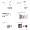 Подвесная люстра Eurosvet 101014/6 латунь Smart