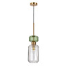 Подвесной светильник Escada 1141/1S Green/Clear