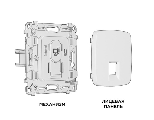 Розетка Ambrella Volt MO642010