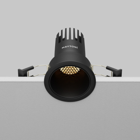 Встраиваемый светильник Maytoni Technical DL116-10W-2.7K-B