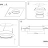 Встраиваемый светильник Ambrella Light TU5205