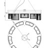Подвесная люстра Maytoni MOD083PL-09CH