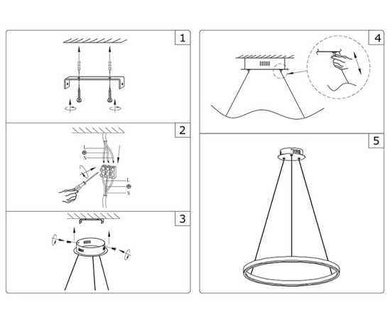 Подвесная люстра Kink Light 08214,19A(3000K)