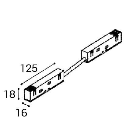 Коннектор ITALLINE IT012-5041 black