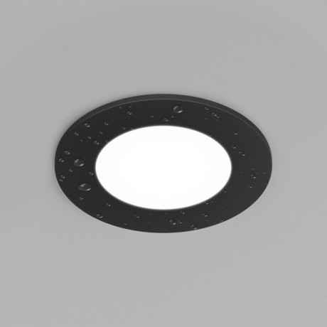 Влагозащищенный светильник Denkirs DK3101-BK