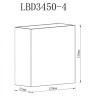 Светильник настенный ARTE Lamp A1445AL-1BK