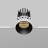Встраиваемый светильник Maytoni Technical DL121-15W-2.7K-TRS-B