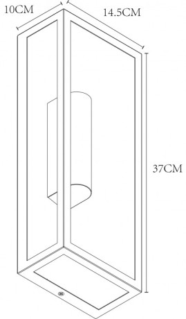 Светильник настенный ARTE Lamp A4569AL-2BK