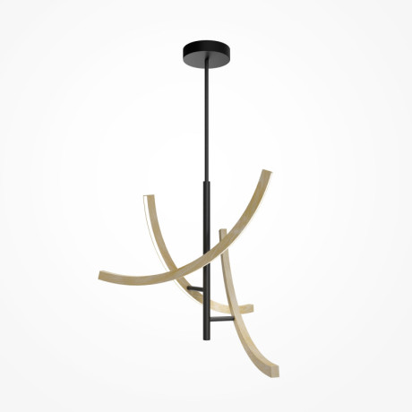 Люстра на штанге Maytoni MOD428PL-L27BK