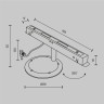 Коннектор Maytoni Technical TRA034CVC-B