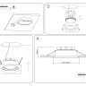 Встраиваемый светильник Ambrella Light TN52233